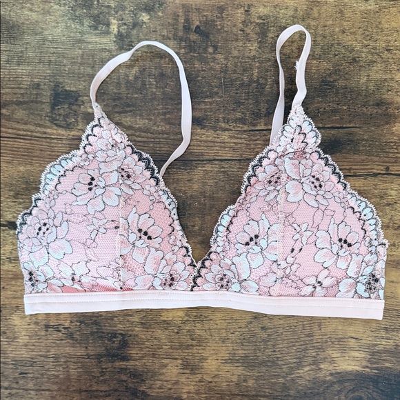 Sam Edelman Other - Sam Edelman Pink Lace Bralette